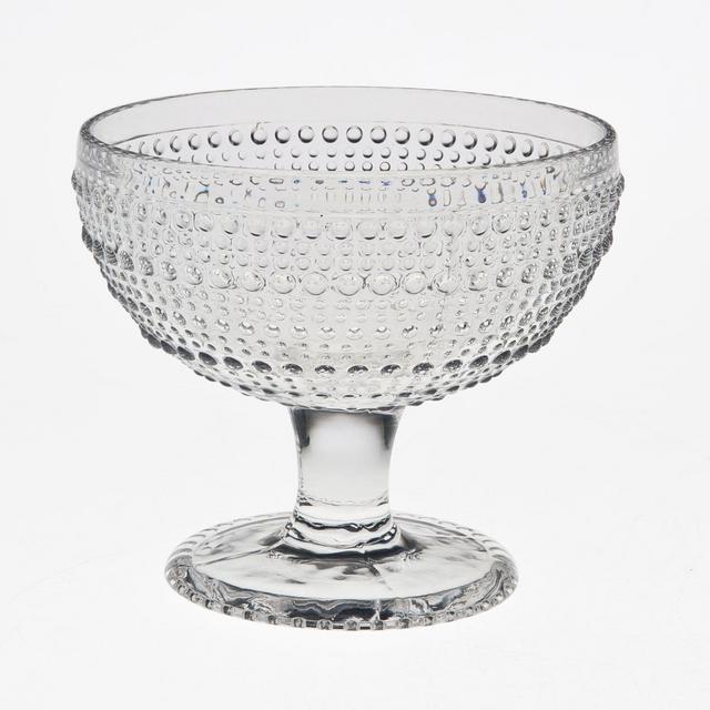 Table Art Pearls Beaded Glass Dessert Bowls (Set of 4)
