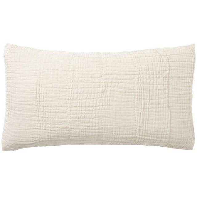 Flax Cloud Cotton/Linen Sham, King