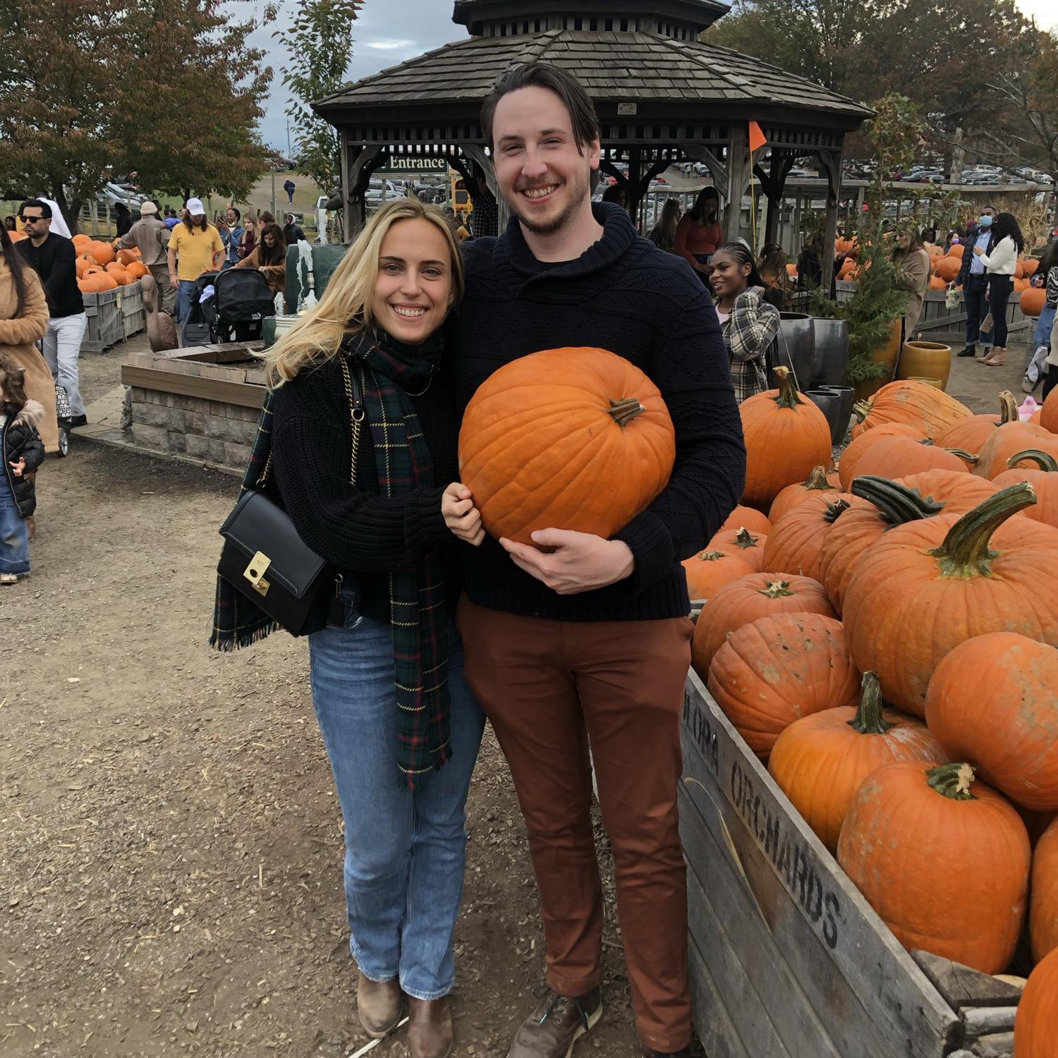Pumpkin picking in Pennsylvania!