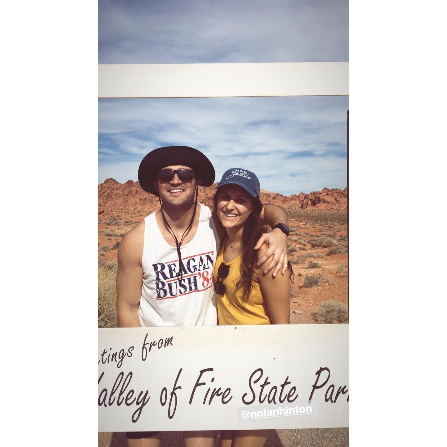 Valley of Fire State Park in Las Vegas