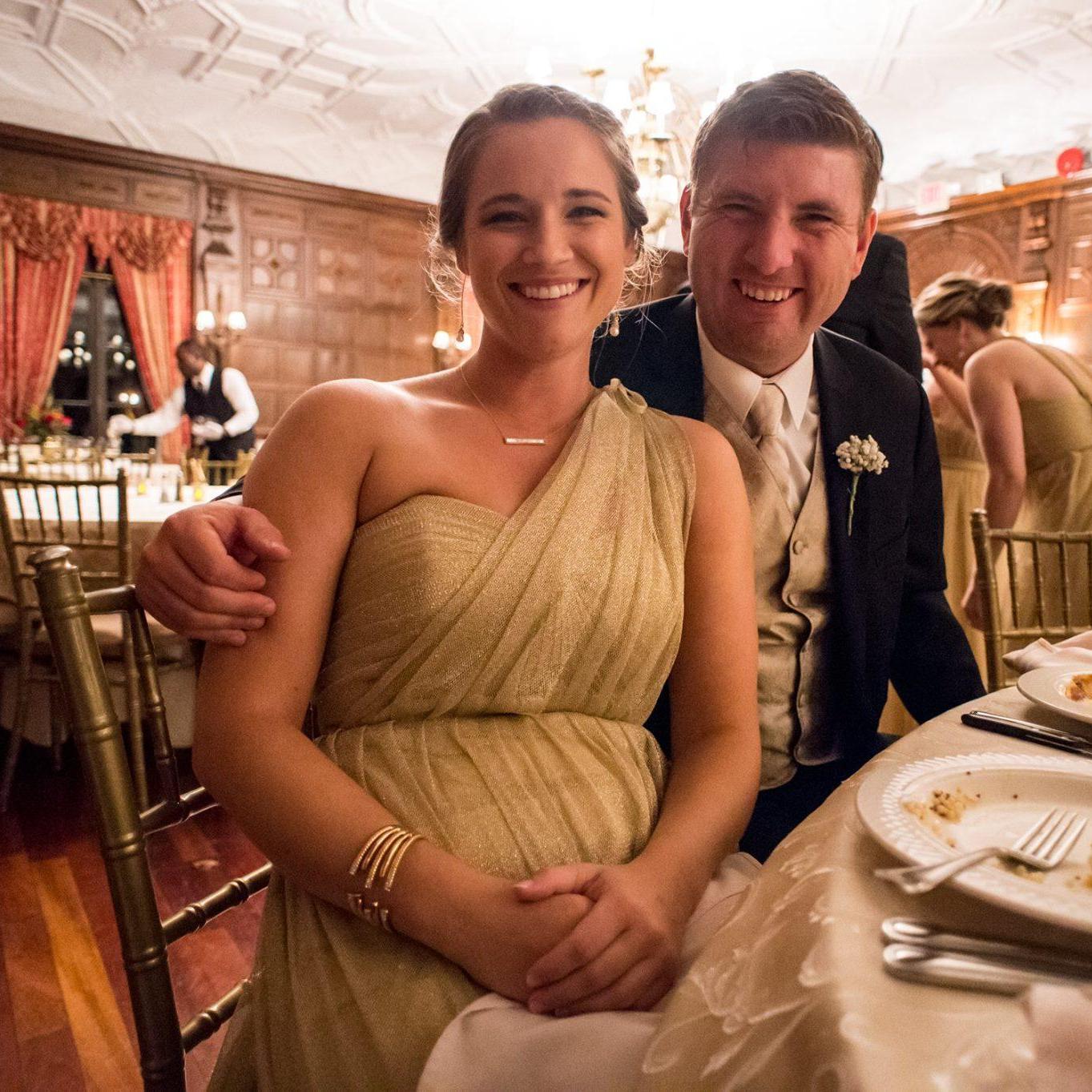 At Lindsey and Steve's wedding - November 2016