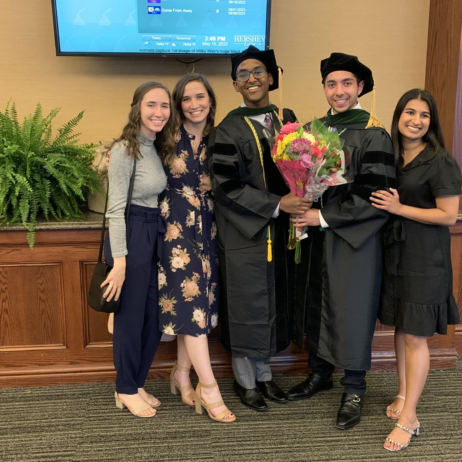 From one medical school graduation…