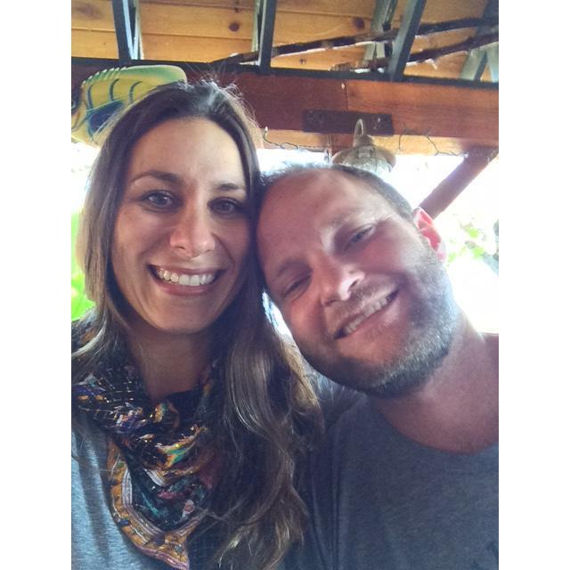 Motorcycle ride to the Red Frog, one of our first road trips together.