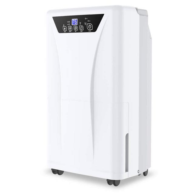 Kesnos 2500 Sq. Ft Dehumidifier for Home and Basements with Drain Hose