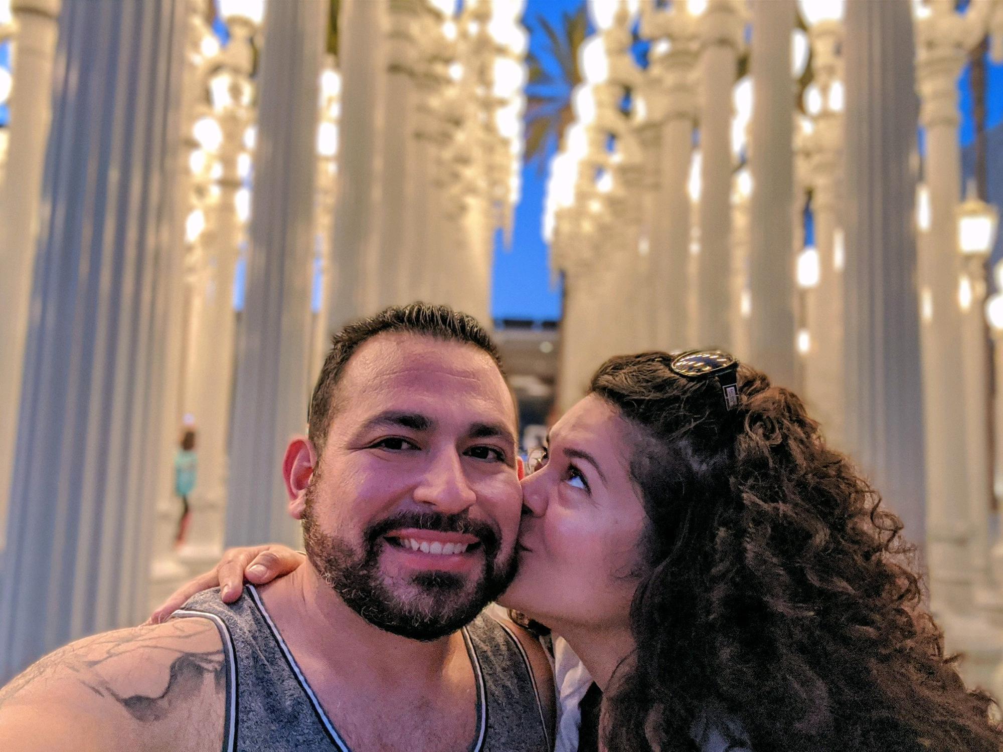 Showing Anthony the best parts of LA while sneaking in a few kisses 😘