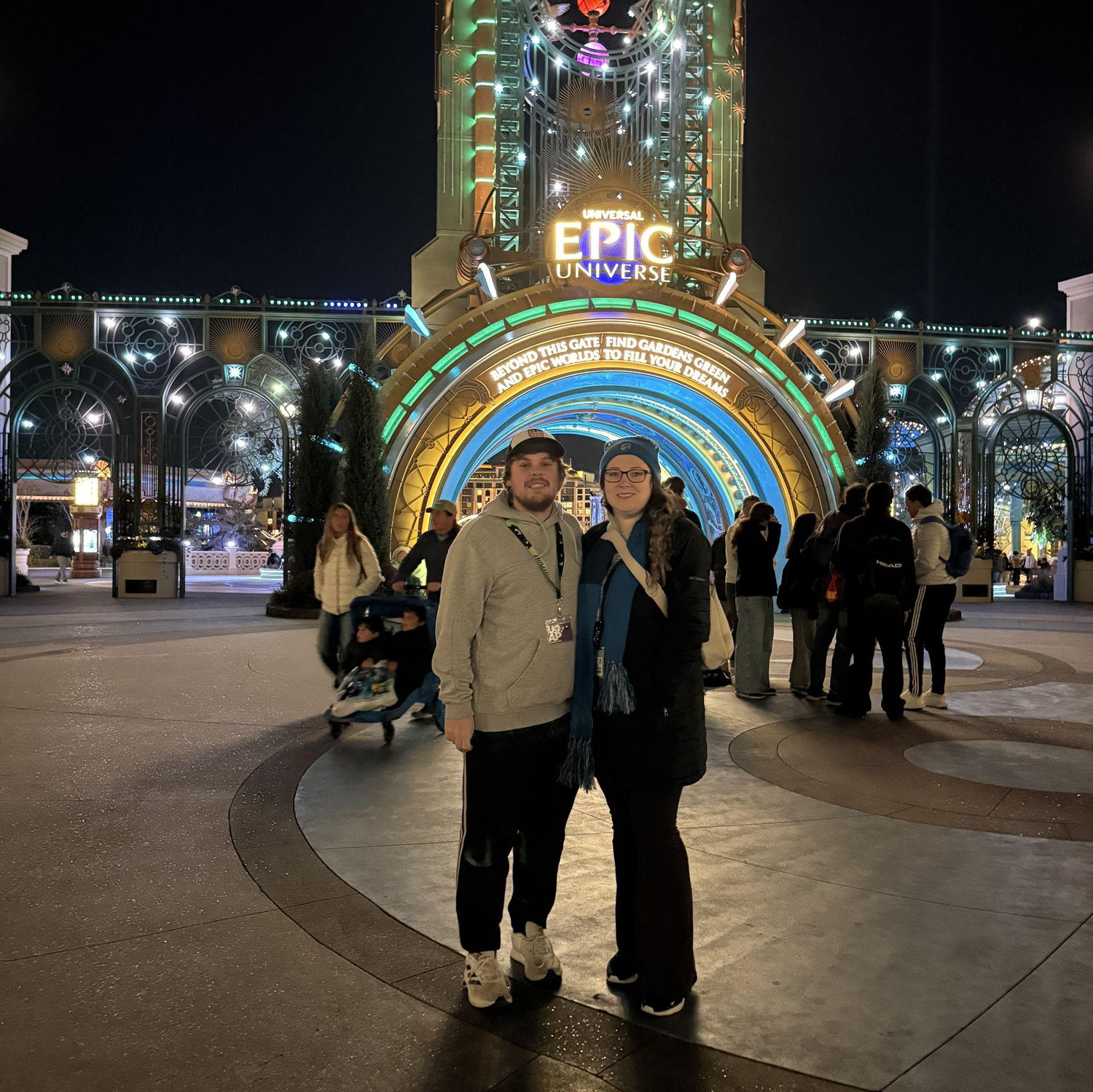 Zac's first time at Universal's Epic Universe