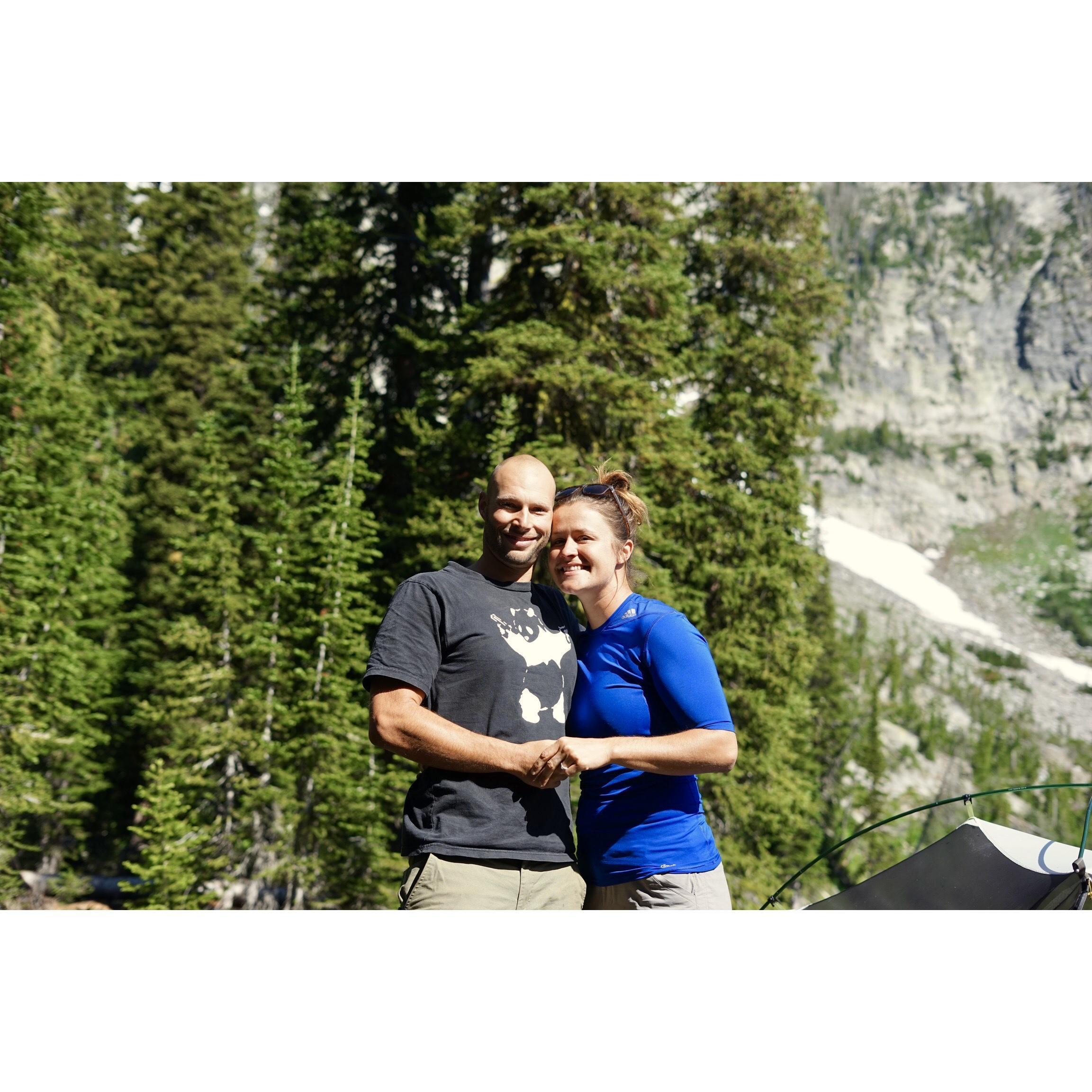 Officially engaged!  7.22.18
The Crazy Mountain Range Montana.