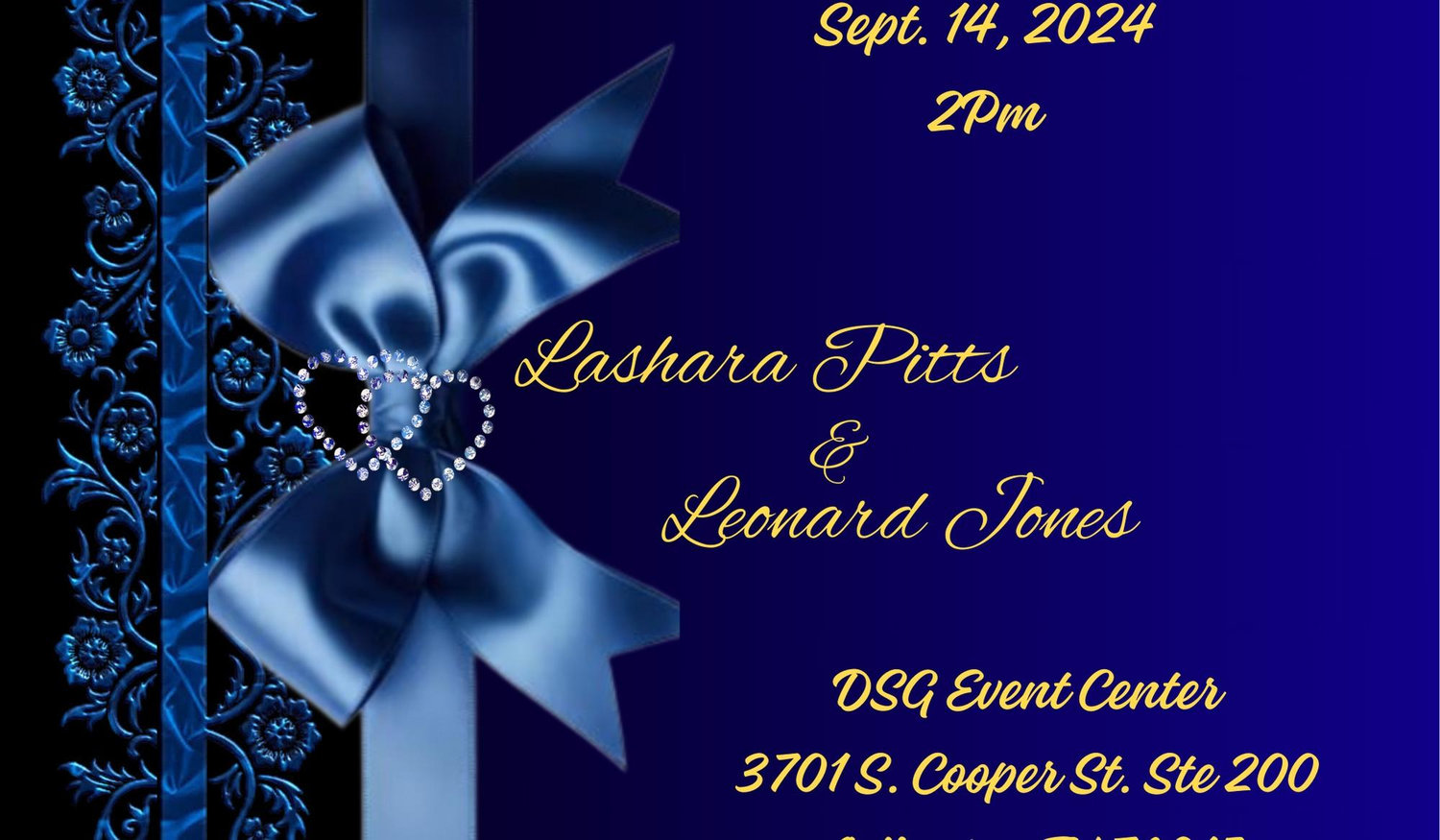 The Wedding Website of LaShara Pitts and Leonard Jones