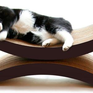 PetFusion Ultimate Cat Scratcher Lounge. [Superior Cardboard & Construction]