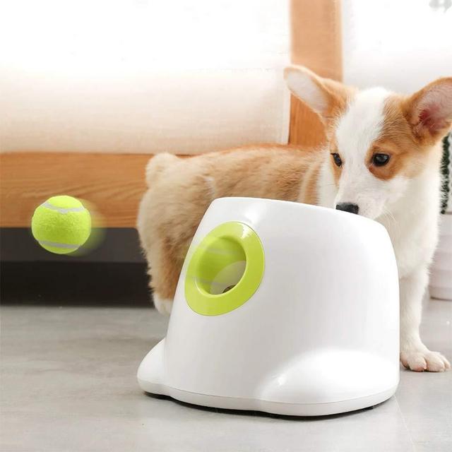 AFP Automatic Ball Launcher Dog Ball Thrower Machine Hyper Fetch Tennis Ball