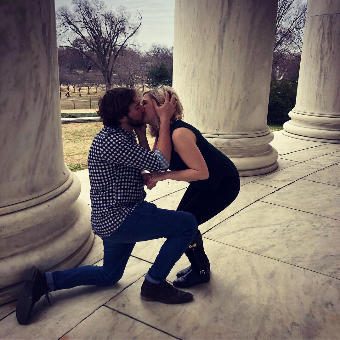 Engagement photoshoot in DC