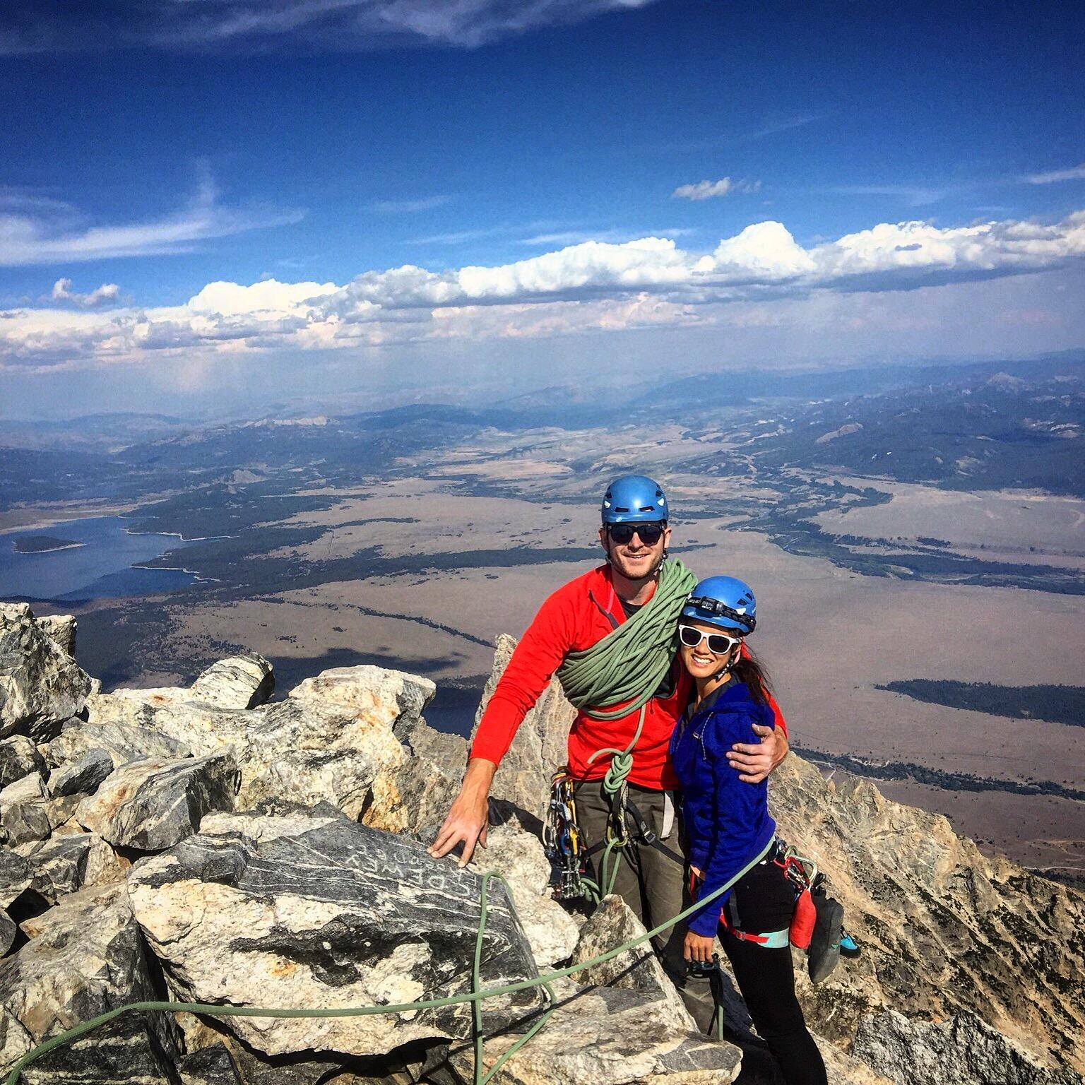 At the top of The Grand in Wyoming