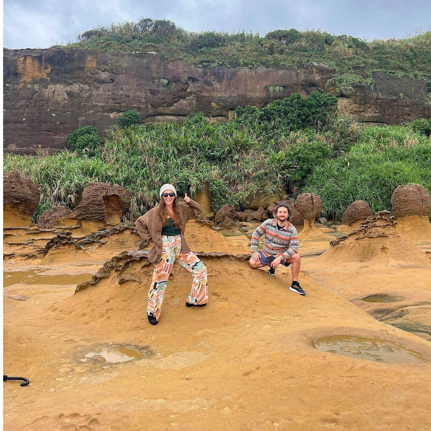 Checking out Taiwan's Yehliu Geopark