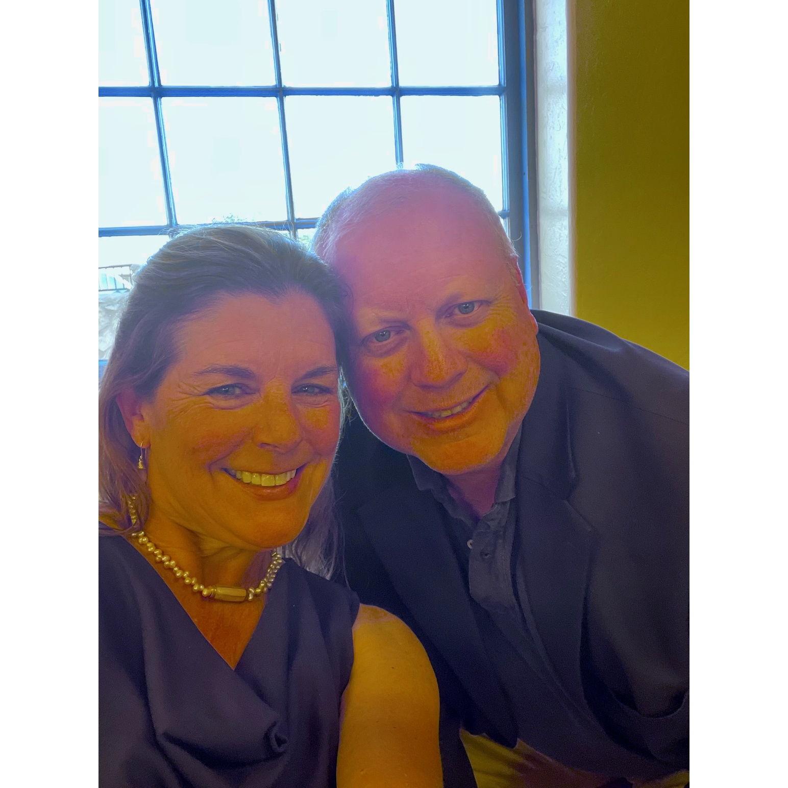 All dressed up for a(nother) wedding, this one in New Mexico