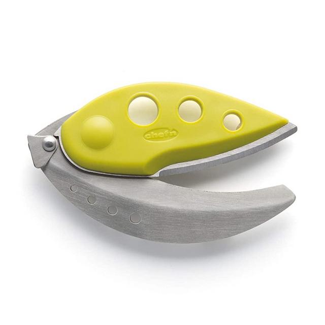 Chef'n LooseLeaf Plus Kitchen Herb Stripper & Chopper (Wasabi/Stainless Steel), 1 - 102-212-053