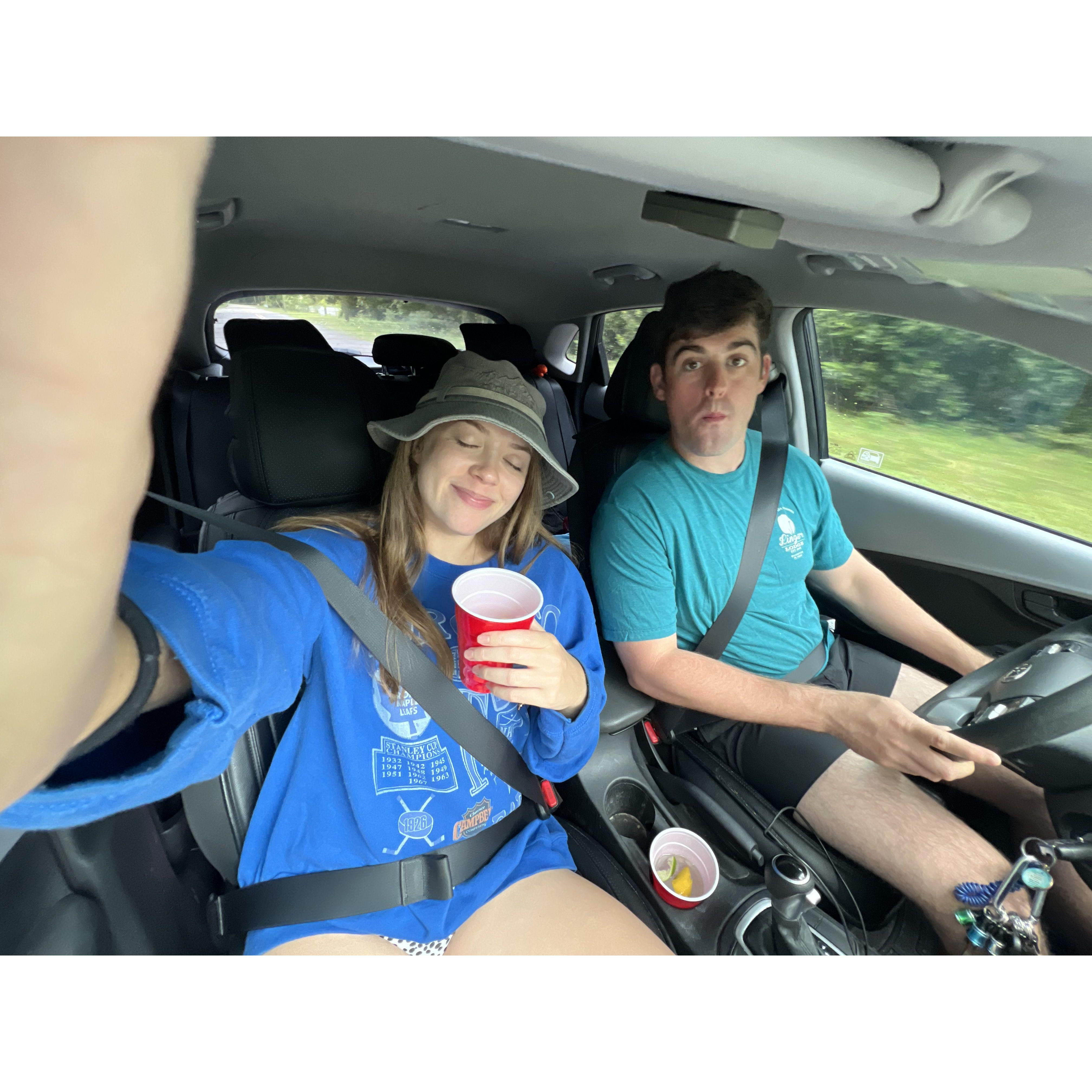 Our first weekend away :))