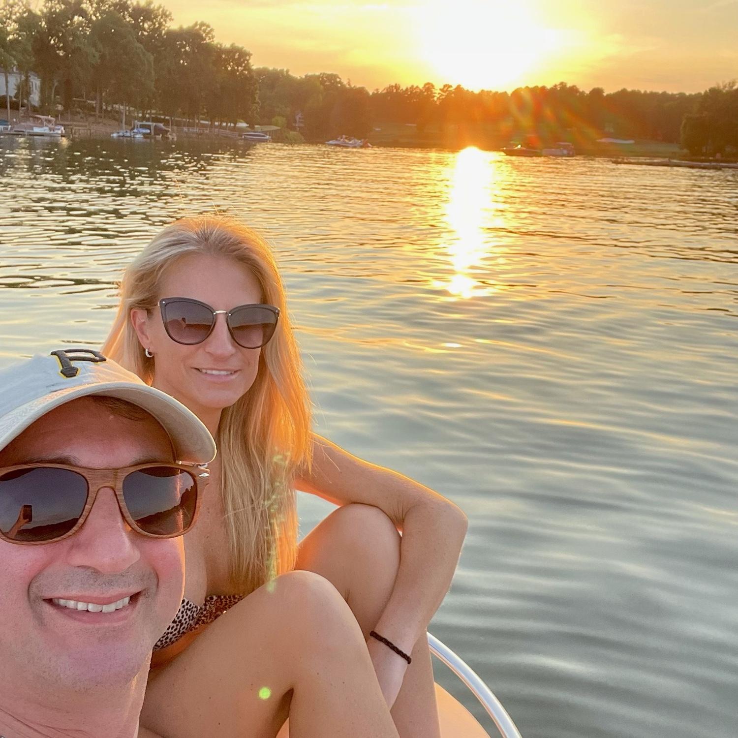 Lake Norman sunset😎