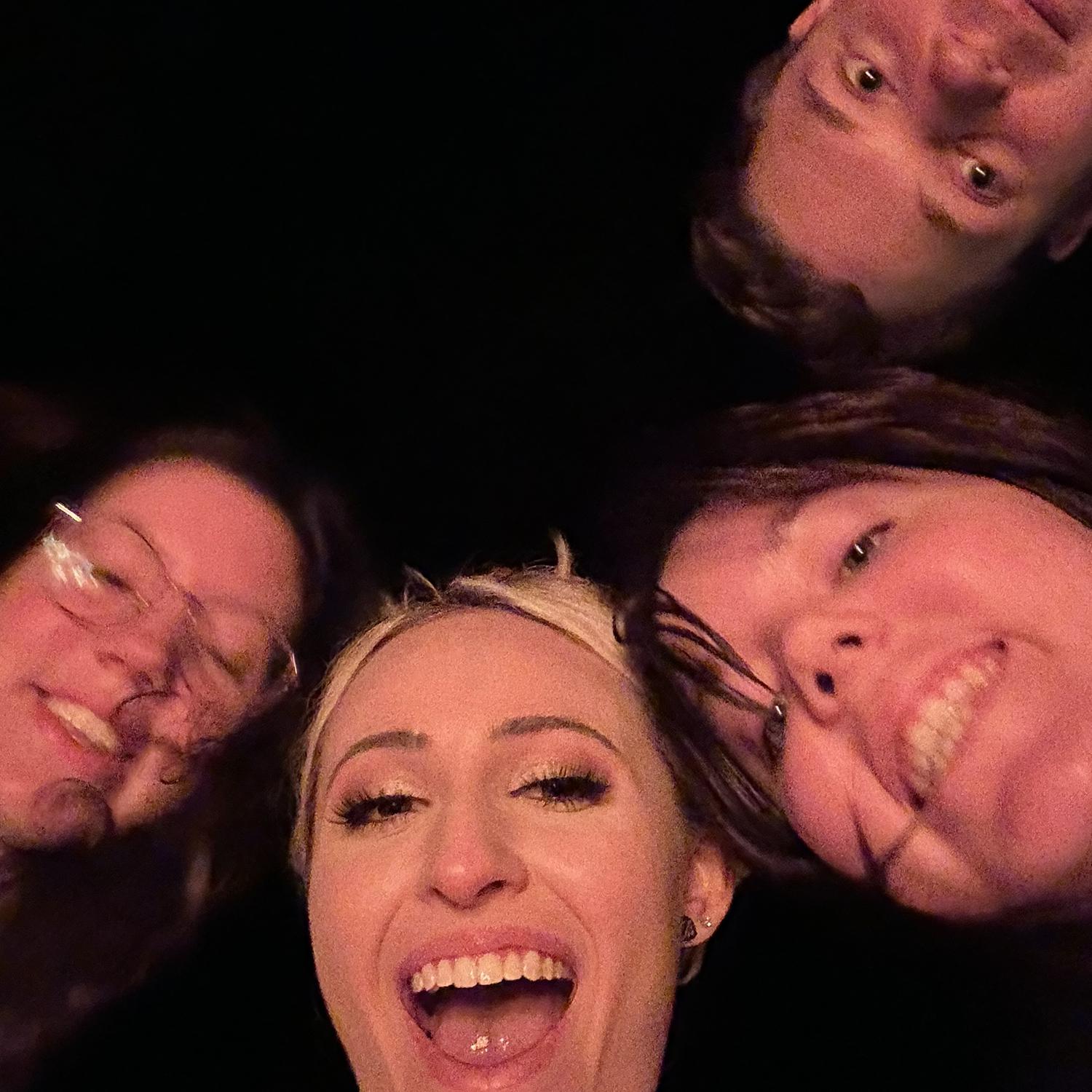 Gathered around the campfire