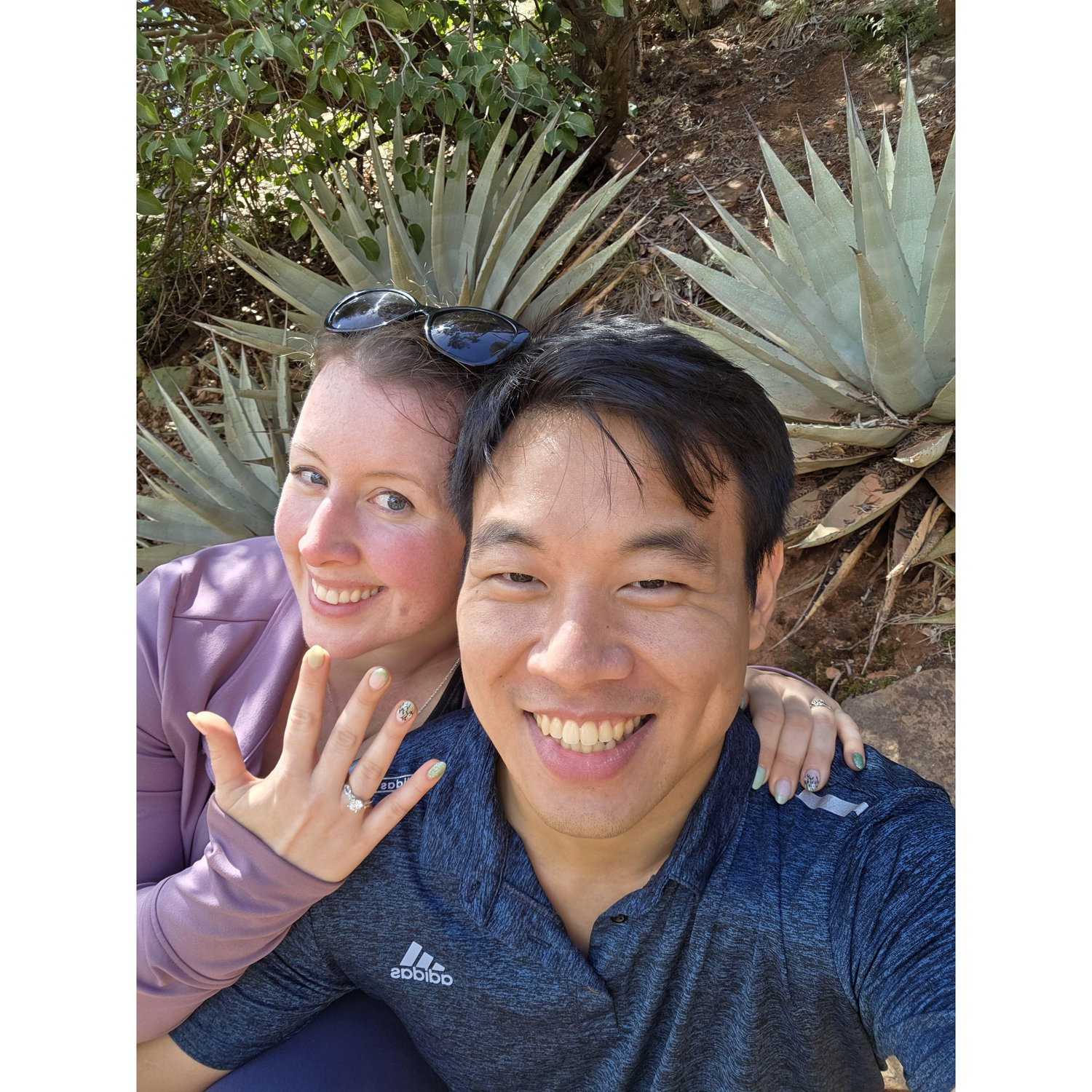 She said Yes!