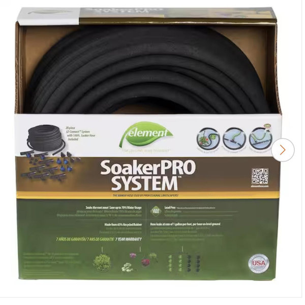 Swan SoakerPro 3/8 in. x 100 ft. Heavy Duty Soaker Hose System CELSPAK38100CC