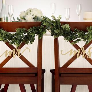 Mr. and Mrs. Chair Signs