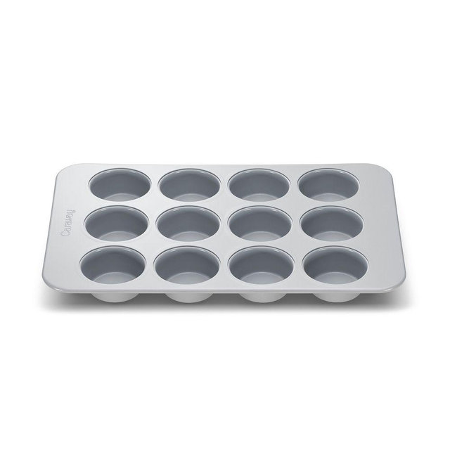 Caraway Non-Stick Ceramic Muffin Tin, Gray