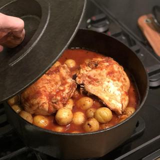 Cast Iron Multi Purpose Pot and Tortilla Warmer with Lid