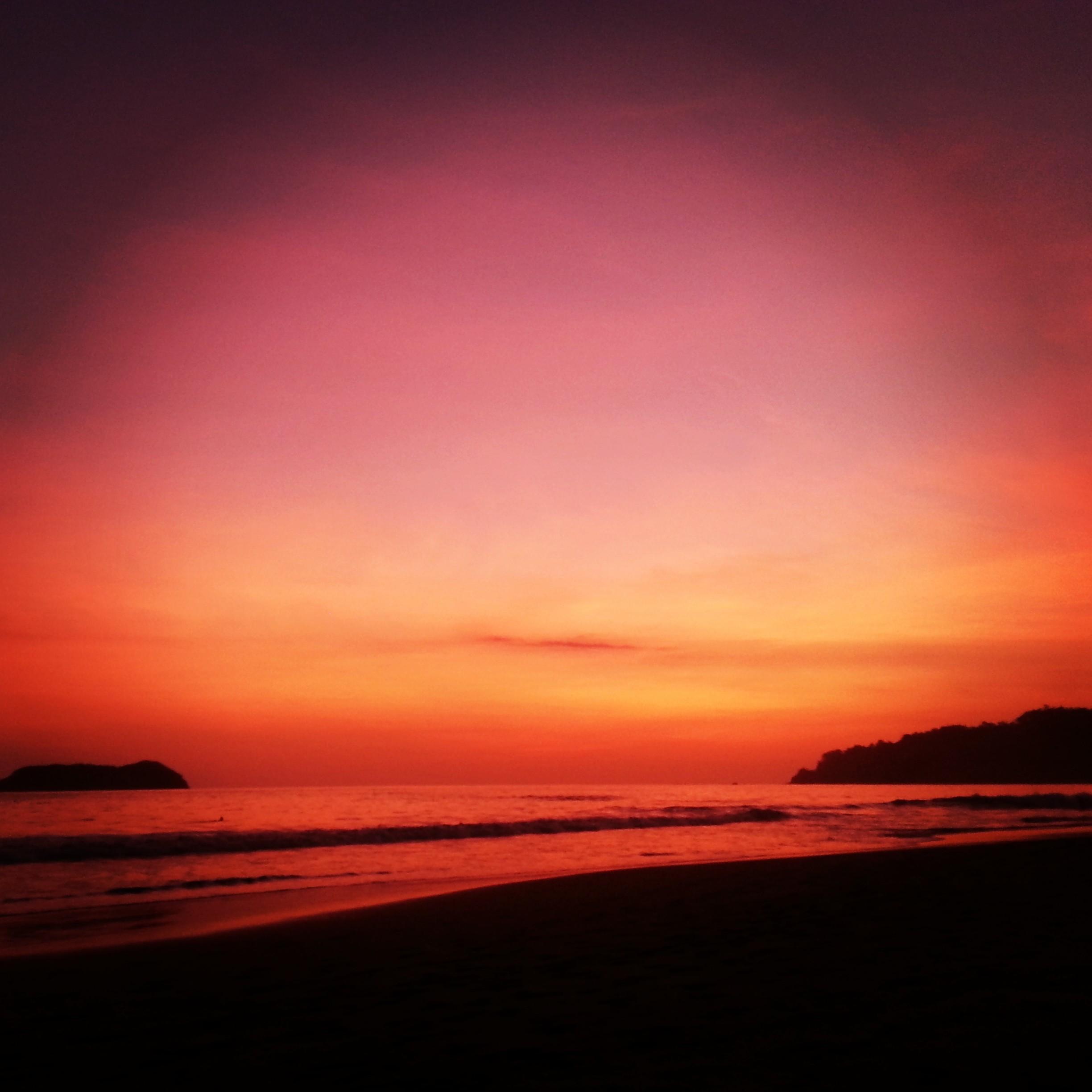Sunset at Manuel Antonio, Costa Rica