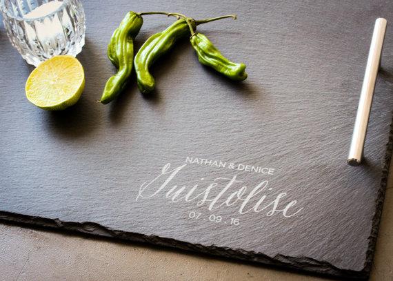 Personalized Cheese Board