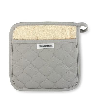 Williams Sonoma Potholder, Drizzle Grey