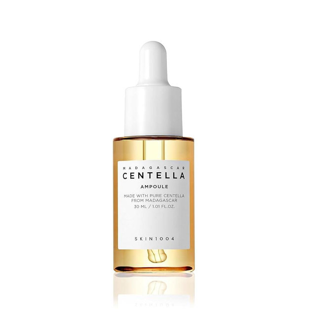 SKIN1004 Madagascar Centella Ampoule 1.01 fl.oz, 30ml, Korean Face Serum with Centella Asiatica for Hydrating and Moisturizing Care, Soothing Facial Serum for Skin Balance and Glow, Korean Skin Care