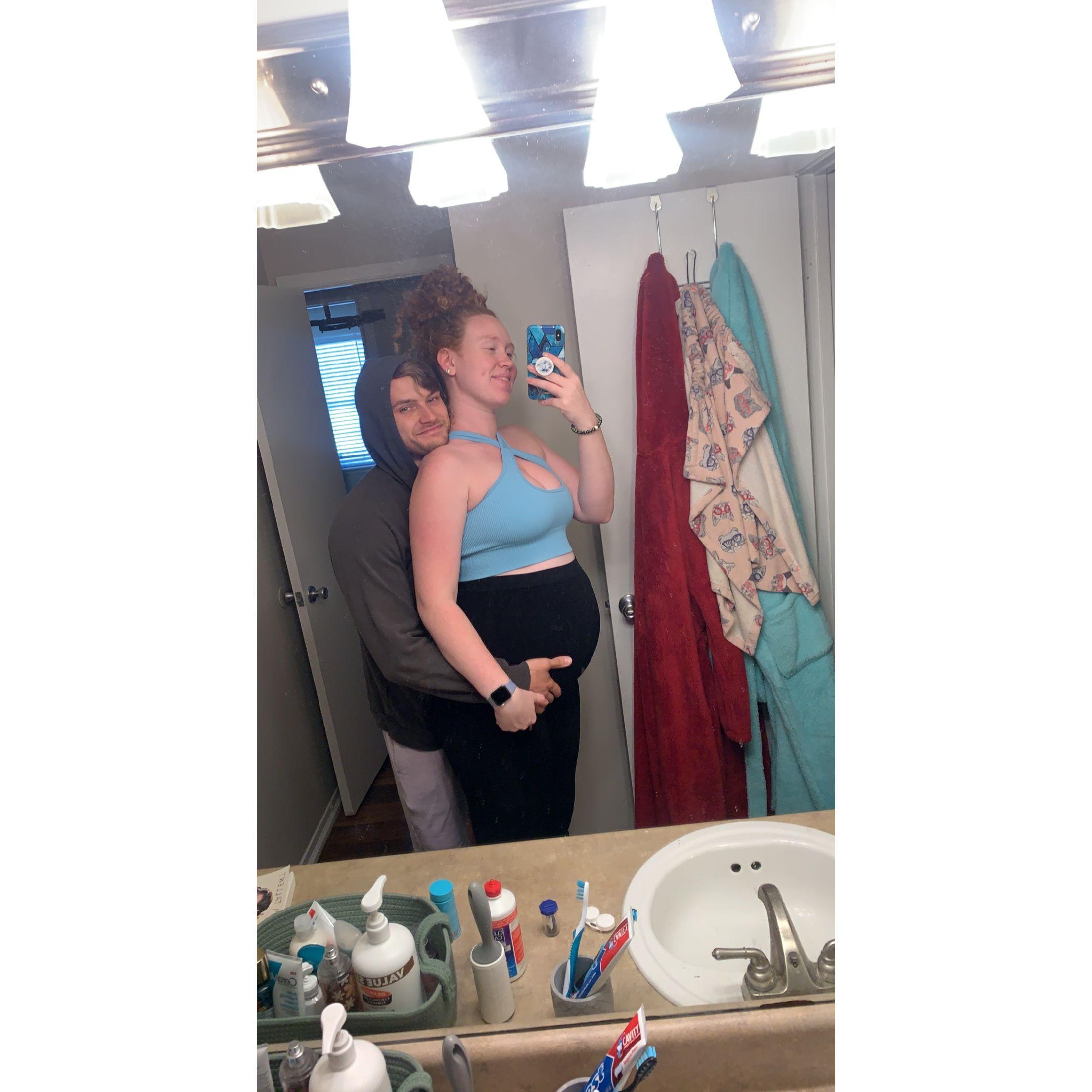 Right before she dropped low! XD