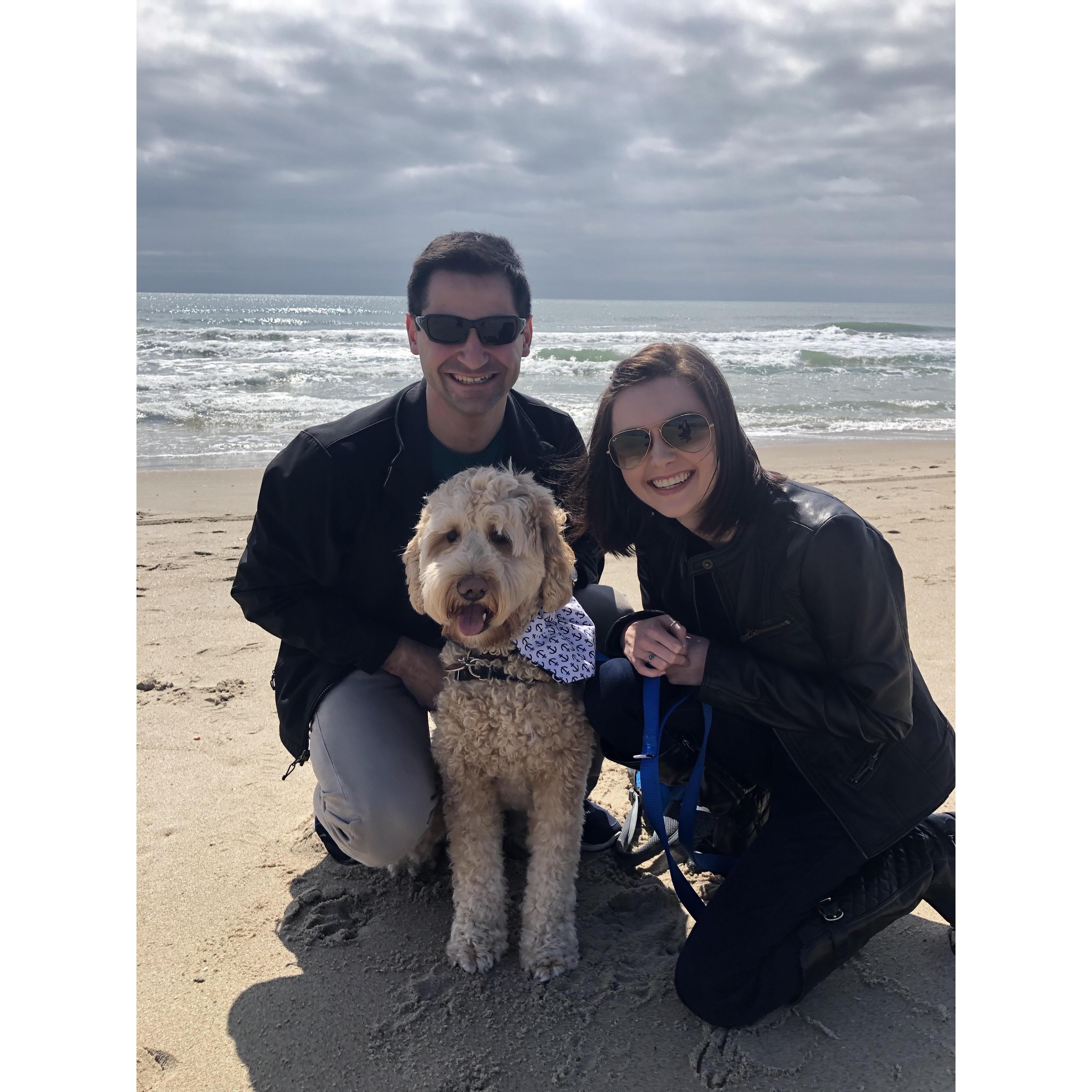 Our first trip to North Carolina to see Jessica!