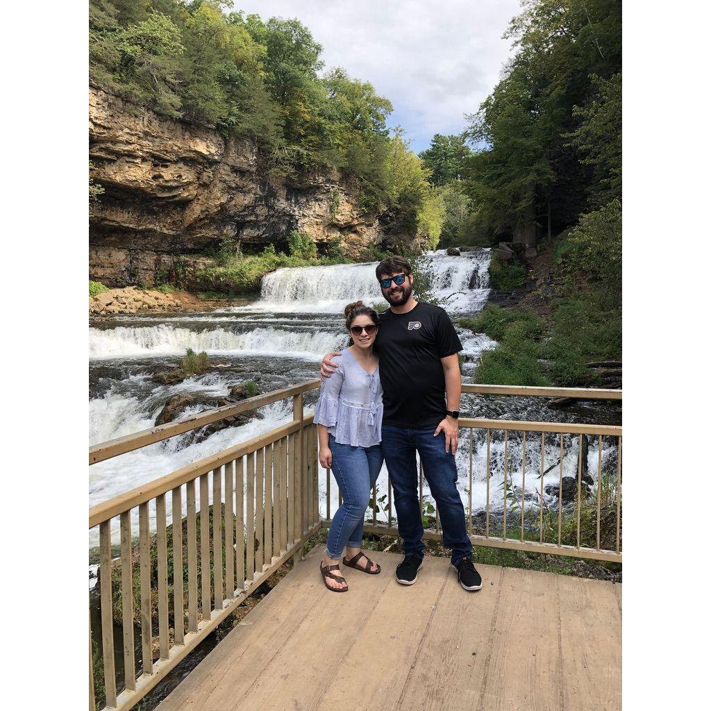 Sept 2019 @ some place, Wisconsin (only here so Steph could say that she has been to Wisconsin before)