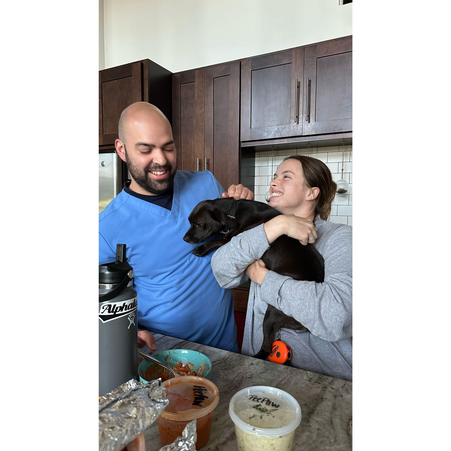 The joy in the every day. Featuring our "mushy-butt".