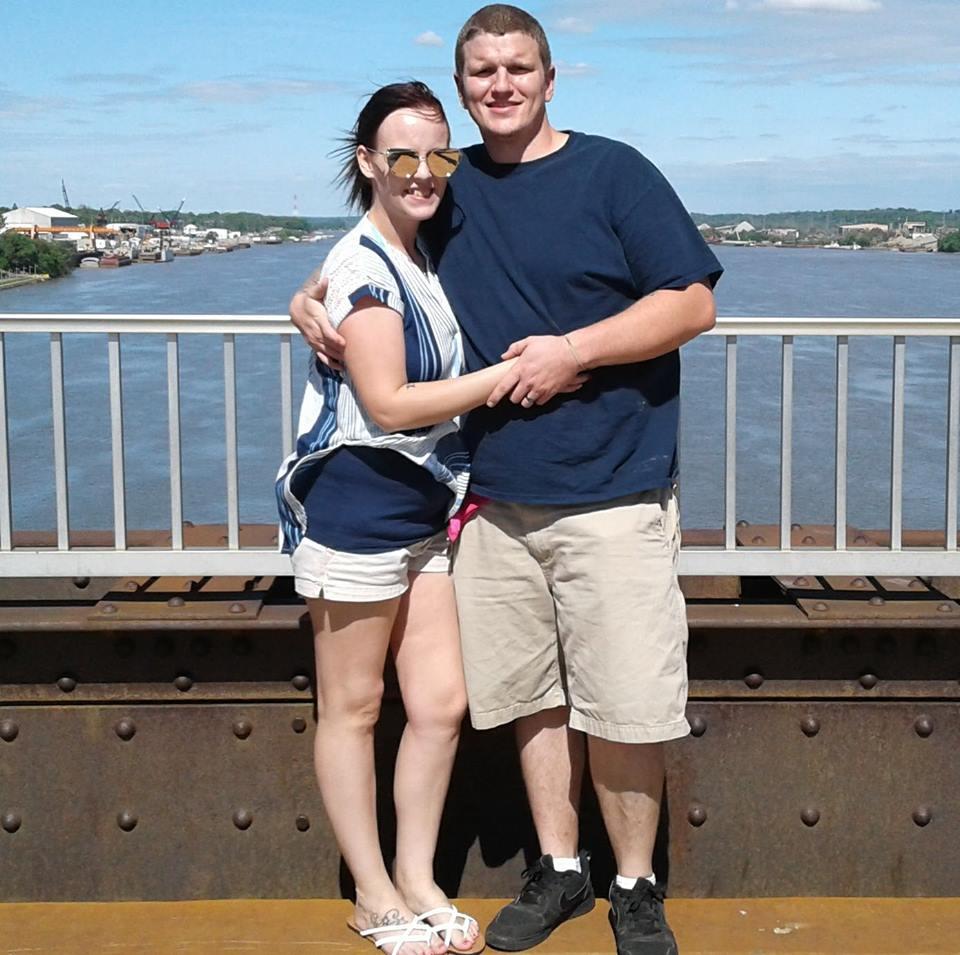 The Ohio Bridge right in the middle of Indiana & Kentucky! That is our FAVORITE place to be!