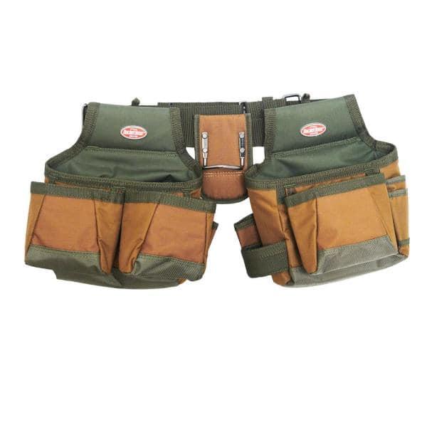 23.75 in. 10-Pocket Builder's Rig Tool Belt