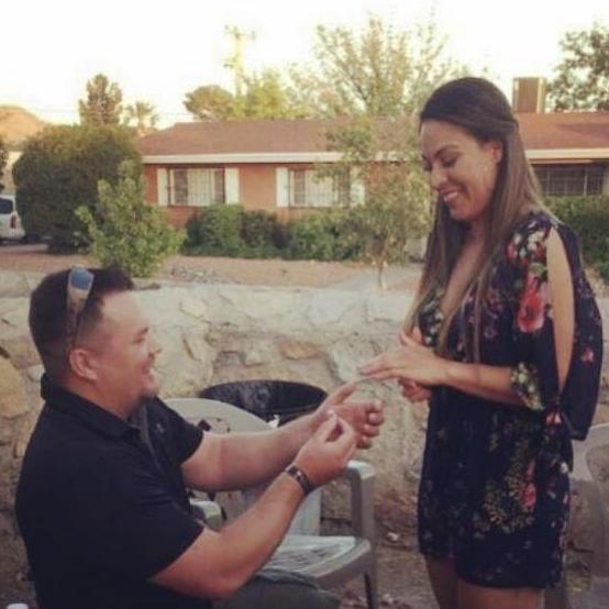 May 5th, 2018:  our families witnessed our engagement after Mark's "Who would've thought..." speech that we thought was going to be a prayer before singing happy birthday to Alex.