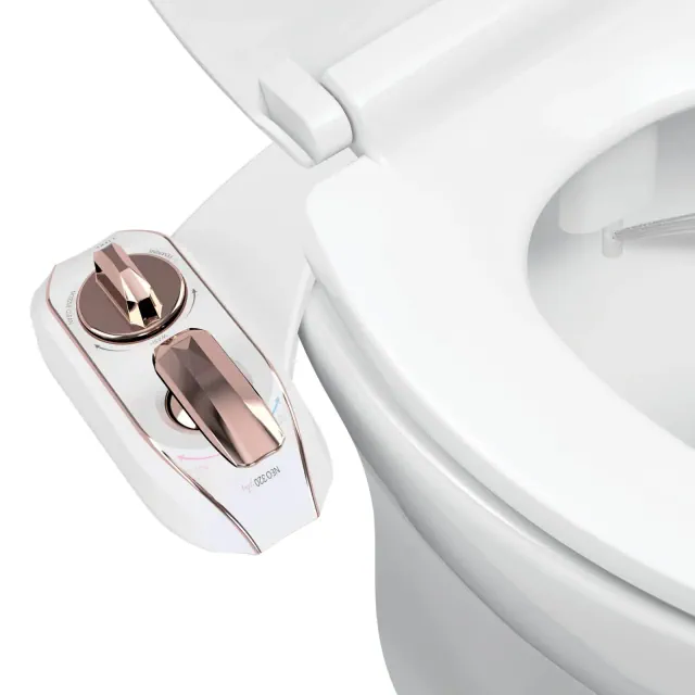 LUXE Bidet NEO 320 Plus Bidet Attachment Rose Gold