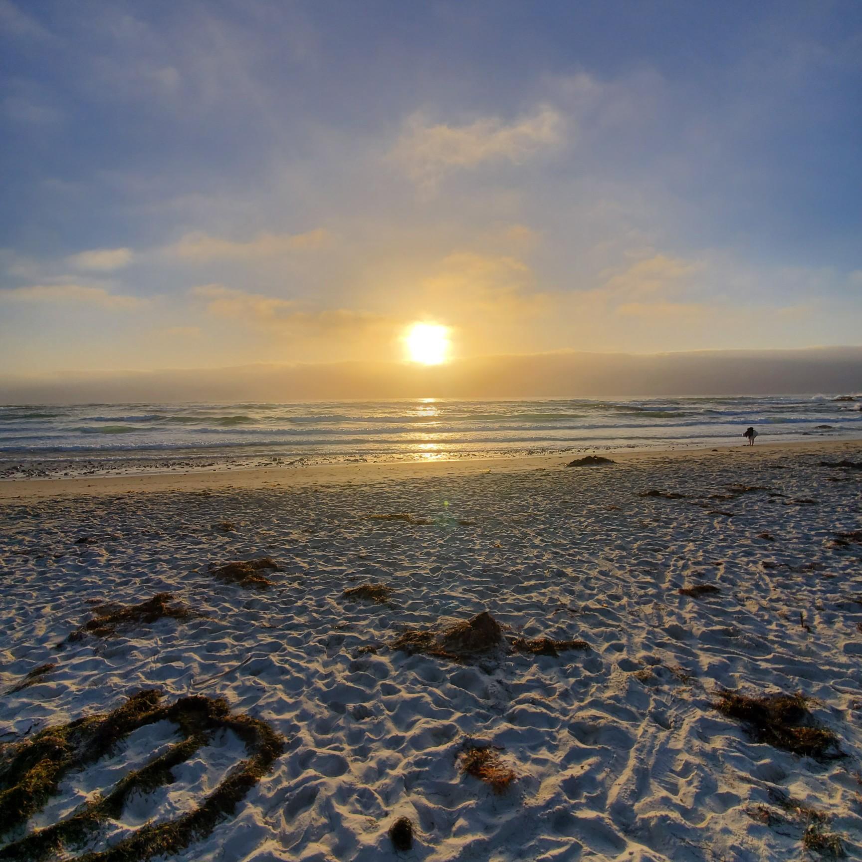 Sunset at Asilomar.