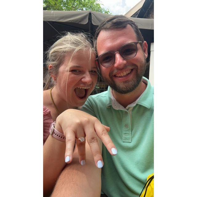 He proposed!