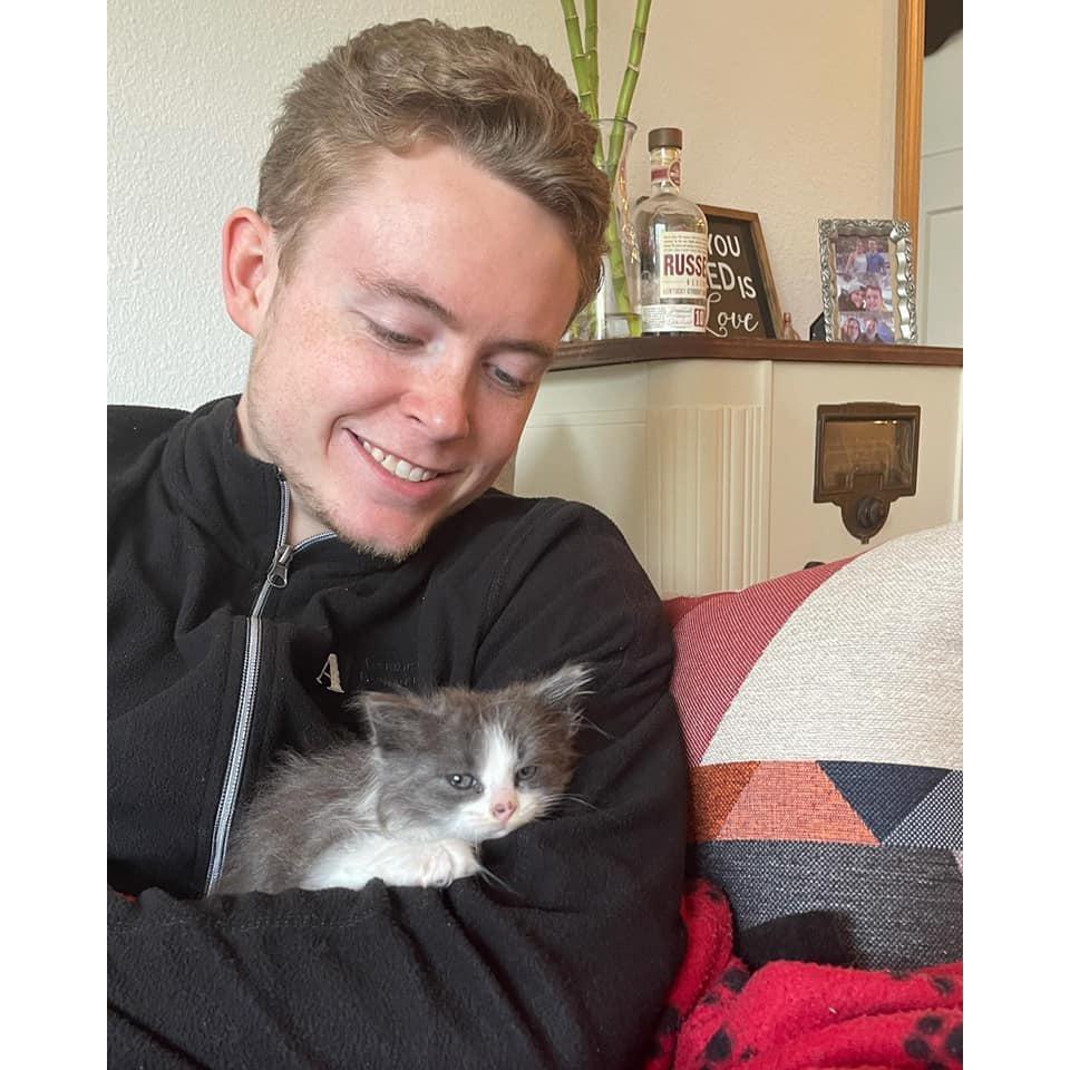 The day we brought home Cinder in 2021