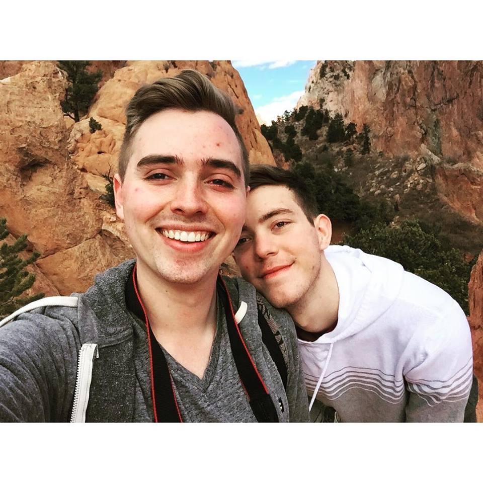 Our 1 year anniversary at Garden of the Gods