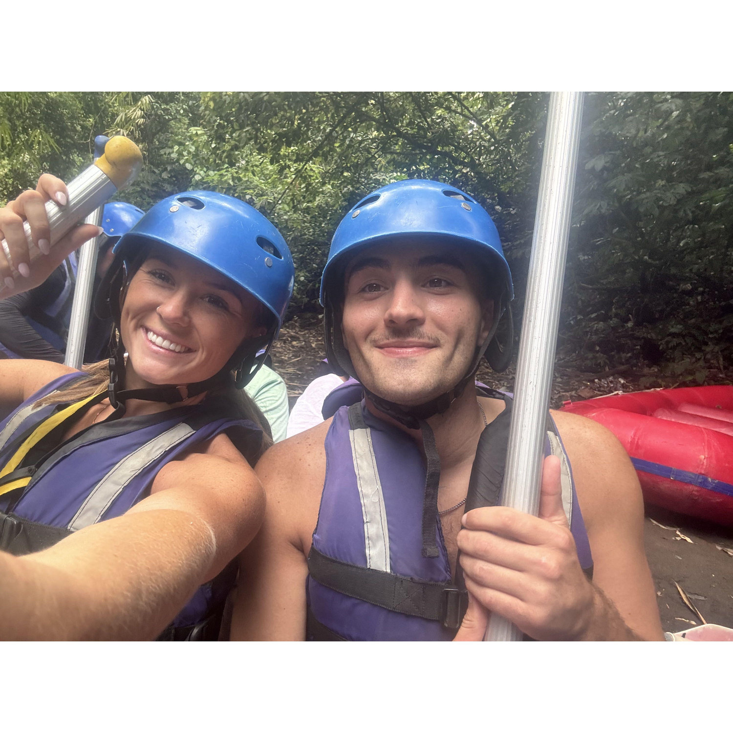 Water rafting in Bali