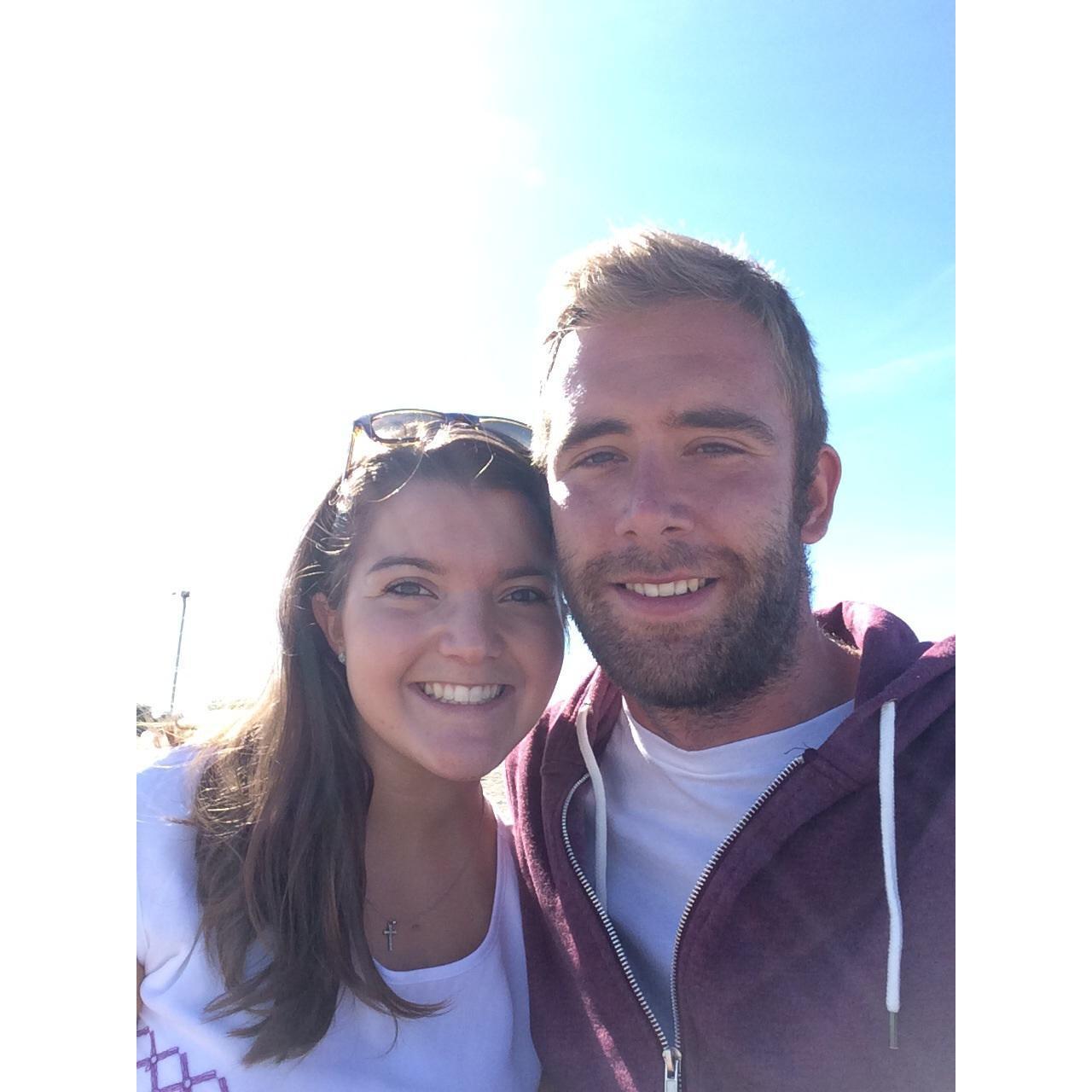 The first photo we ever took together!
September 2014