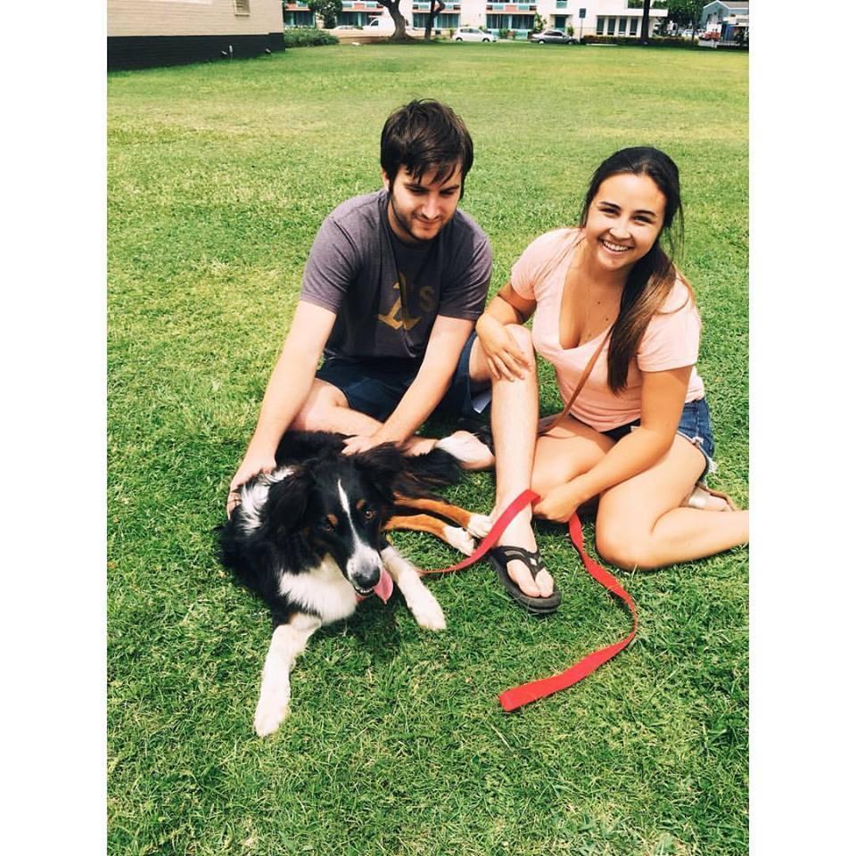 Reunited with Oakley on Oahu - September 2016