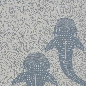 Sand Cloud Extra Large Turkish Beach Towel - Free 100% Organic Cotton Yarn Quick Dry for Beach, Picnic, Blanket or Bath As Seen on Shark Tank Marine Life (Whale XL)