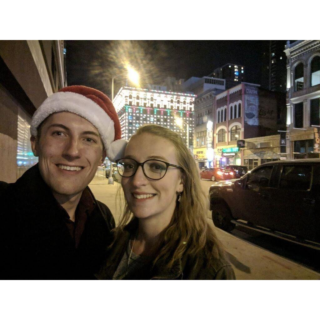 Our first date!