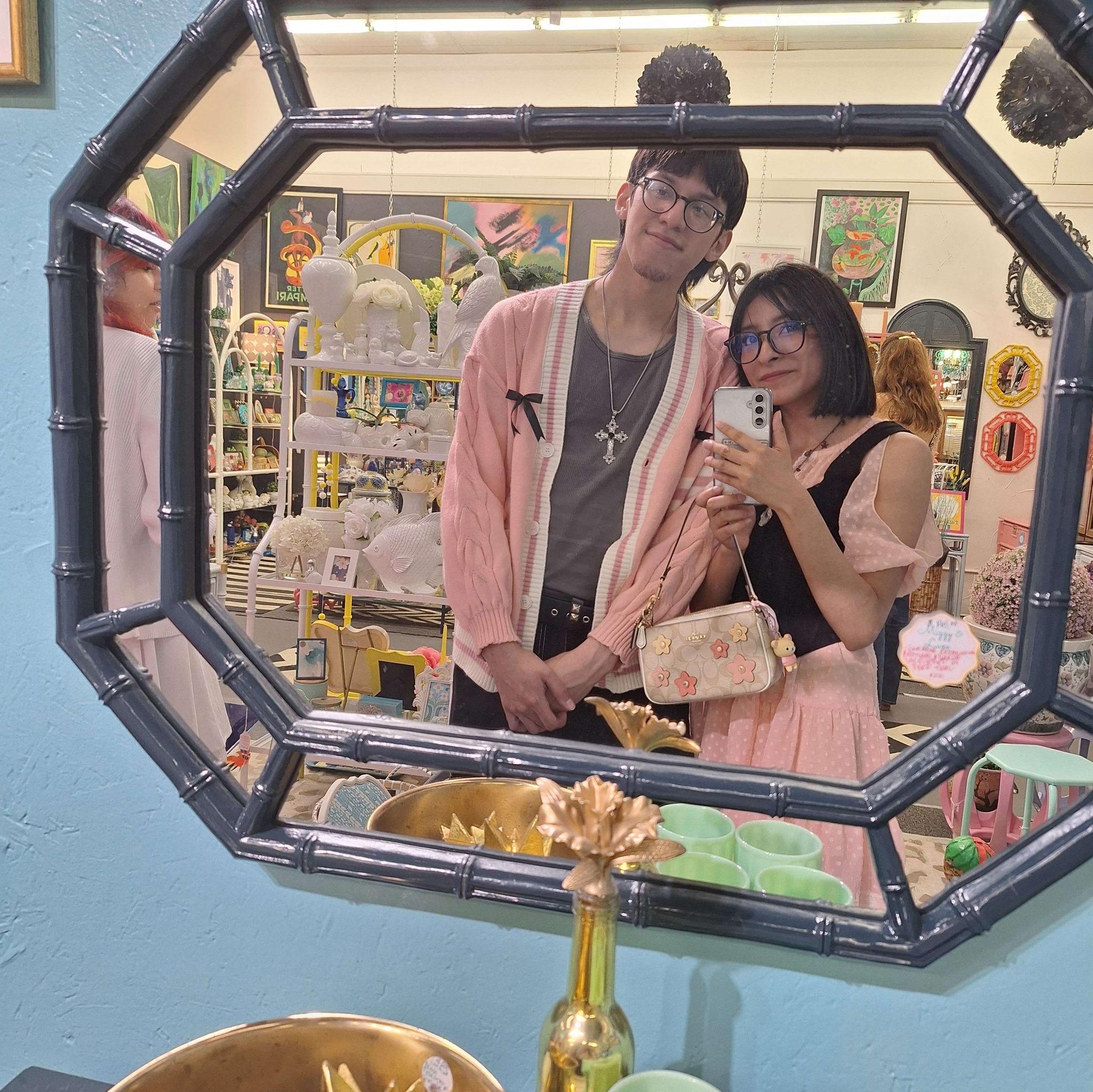 Visit to the antique store on one of our first outings