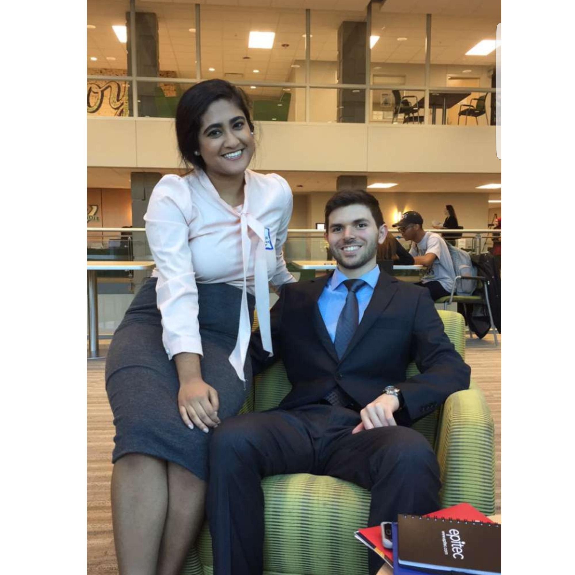 Interviewing for Ally, Wayne State, March 2019